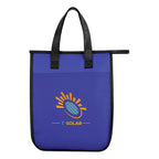 Lola Laminated Cooler Bag for 6 Cans - Blue - Colorbrite