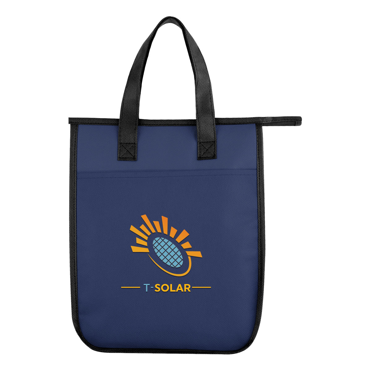 Lola Laminated Cooler Bag for 6 Cans - Navy - Colorbrite