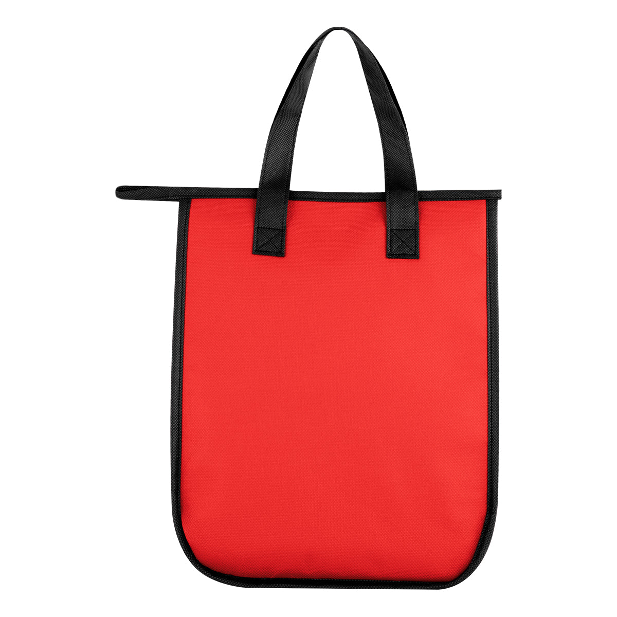 Lola Laminated Cooler Bag for 6 Cans - Red - Back