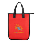Lola Laminated Cooler Bag for 6 Cans - Red - Colorbrite
