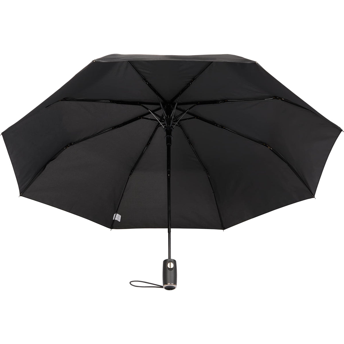 London Fog Super Mini Auto-Open Umbrella, 42 Inch Transfer - Black - Bottom