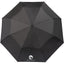 London Fog Super Mini Auto-Open Umbrella, 42 Inch Transfer - Black - Front