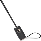 London Fog Super Mini Auto-Open Umbrella, 42 Inch Transfer - Black - Handle