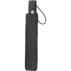 London Fog Super Mini Auto-Open Umbrella, 42 Inch Transfer - Black - Sleeve