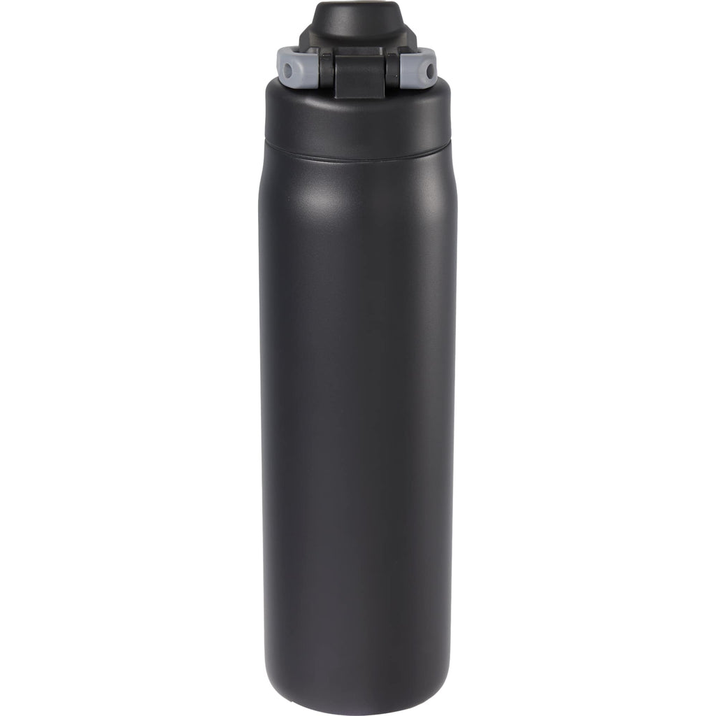 London Sip and Chug Insulated Bottle, 24 oz - Black - Back