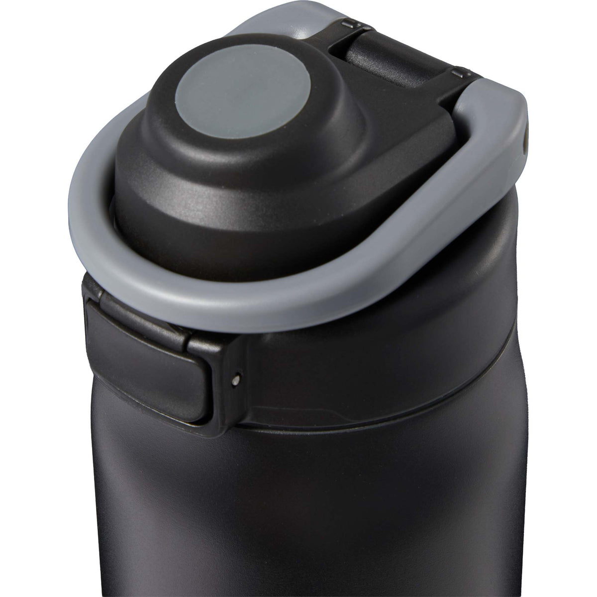 London Sip and Chug Insulated Bottle, 24 oz - Black - Detail