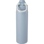 London Sip and Chug Insulated Bottle, 24 oz Full Color - Slate - Back 2