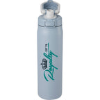 London Sip and Chug Insulated Bottle, 24 oz Full Color - Slate - Front