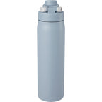 London Sip and Chug Insulated Bottle, 24 oz Laser Engraving - Slate - Back