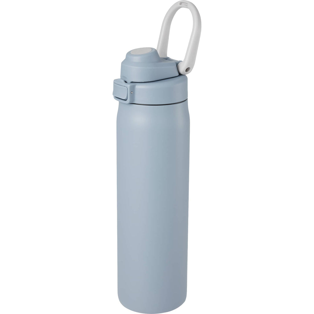 London Sip and Chug Insulated Bottle, 24 oz - Slate - Left Angle