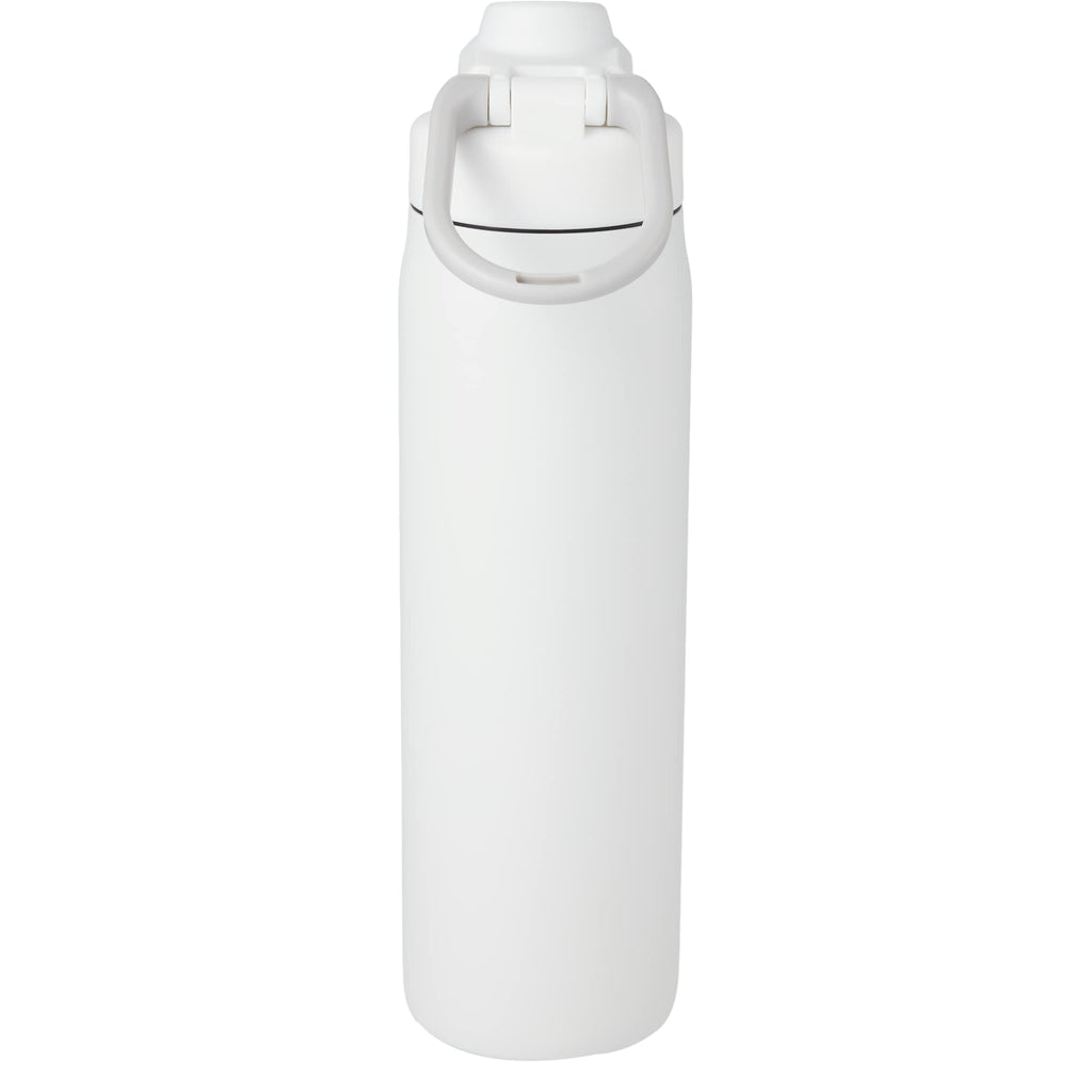 London Sip and Chug Insulated Bottle, 24 oz - White - Back 2