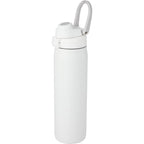 London Sip and Chug Insulated Bottle, 24 oz - White - Left Angle