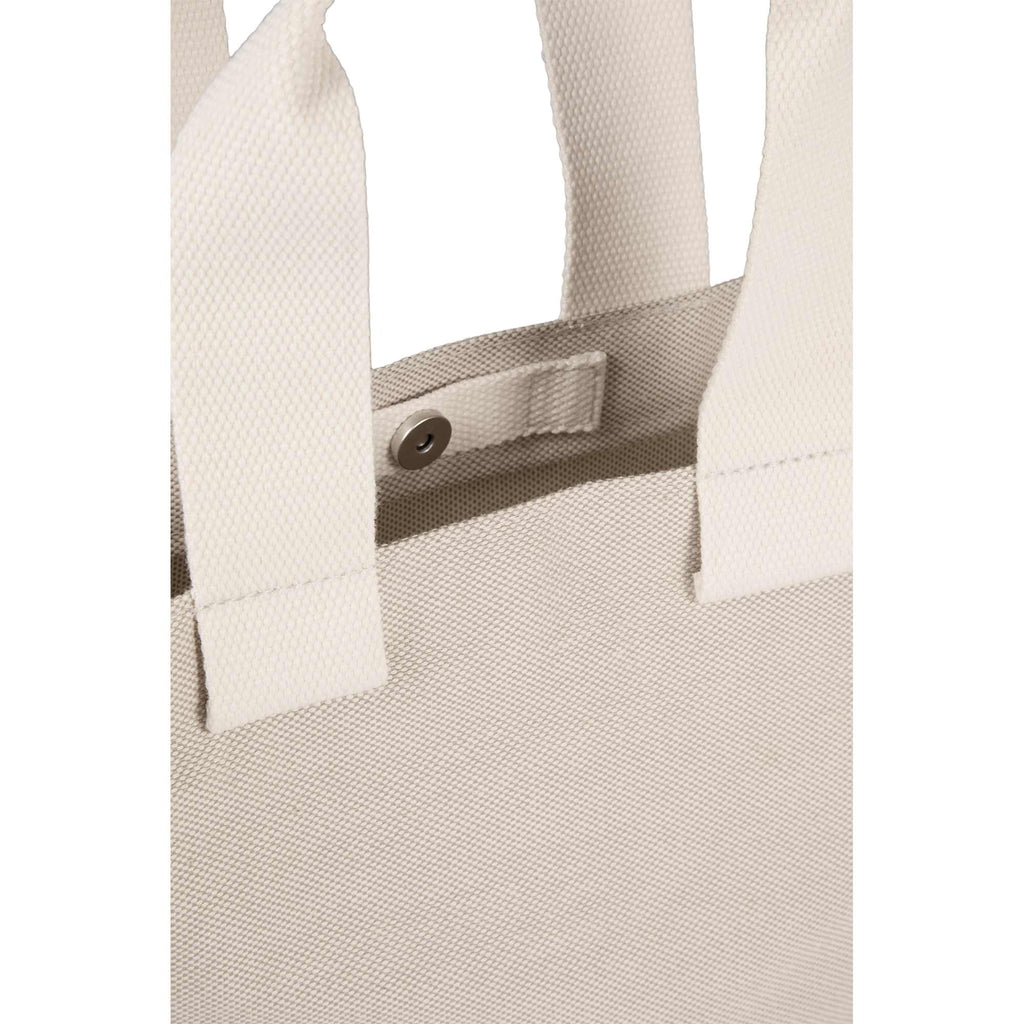 London Small Recycled Crossbody Tote Transfer - Natural - Detail 2