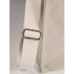London Small Recycled Crossbody Tote Transfer - Natural - Detail 7