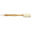 Long Handled Bamboo Bath Loofah - Natural - Back
