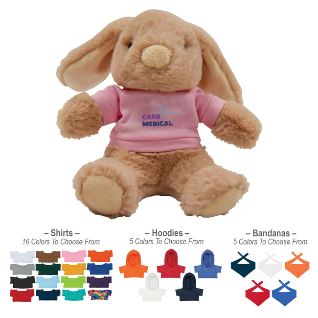 Lop Eared Bunny Plush Toy, 6 Inch