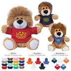 Lovable Lion Plush Toy, 6 Inch - 6" Lovable Lion