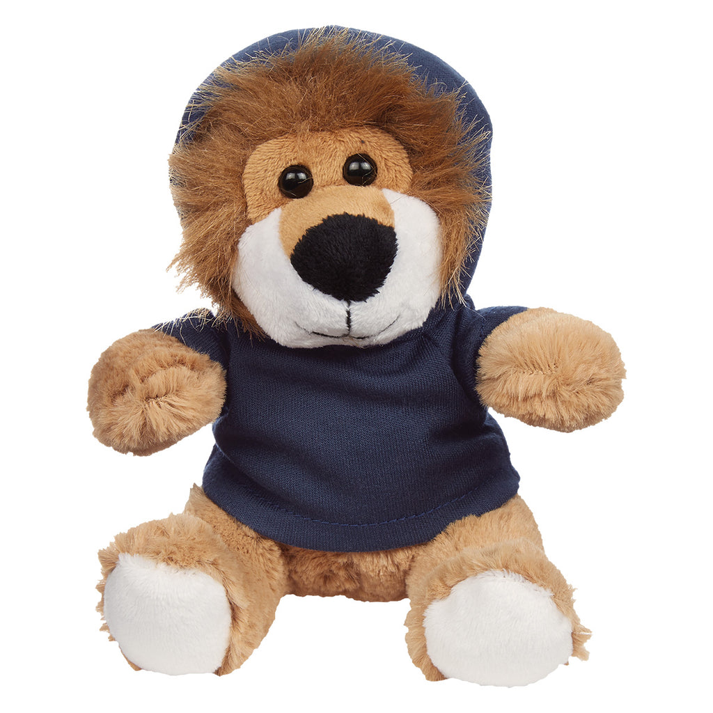 Lovable Lion Plush Toy, 6 Inch - HOODIE