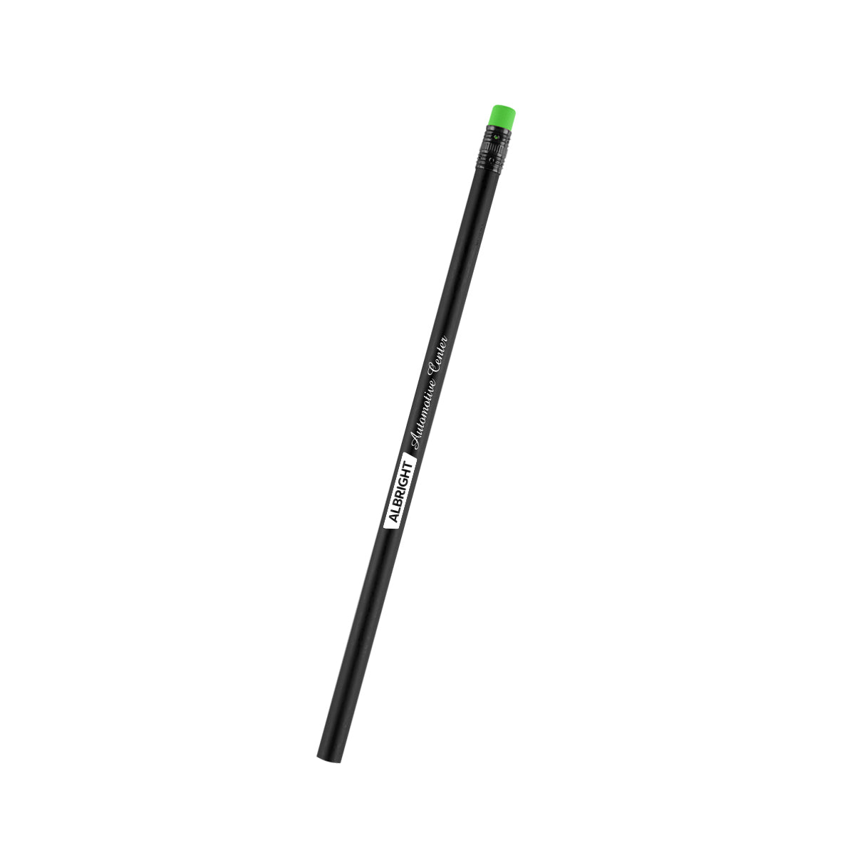 Luca Wooden Pencil - Lime Green - Silk Screen