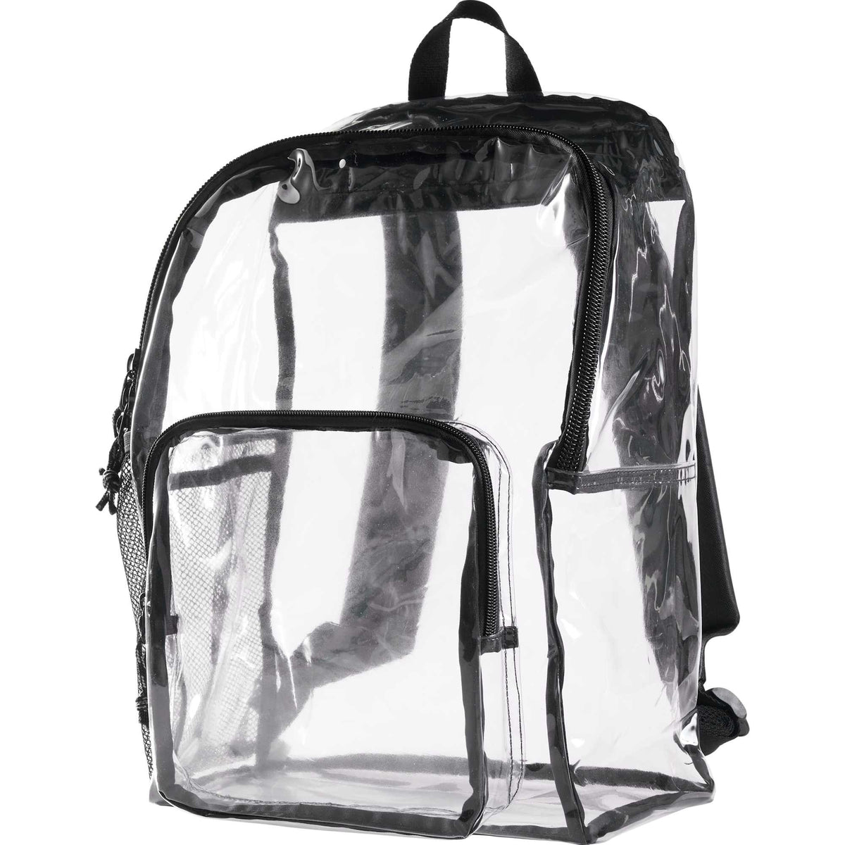 Lucent Deluxe Clear Backpack in PVC - Clear - Left Angle