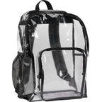 Lucent Deluxe Clear Backpack in PVC - Clear - Right Angle