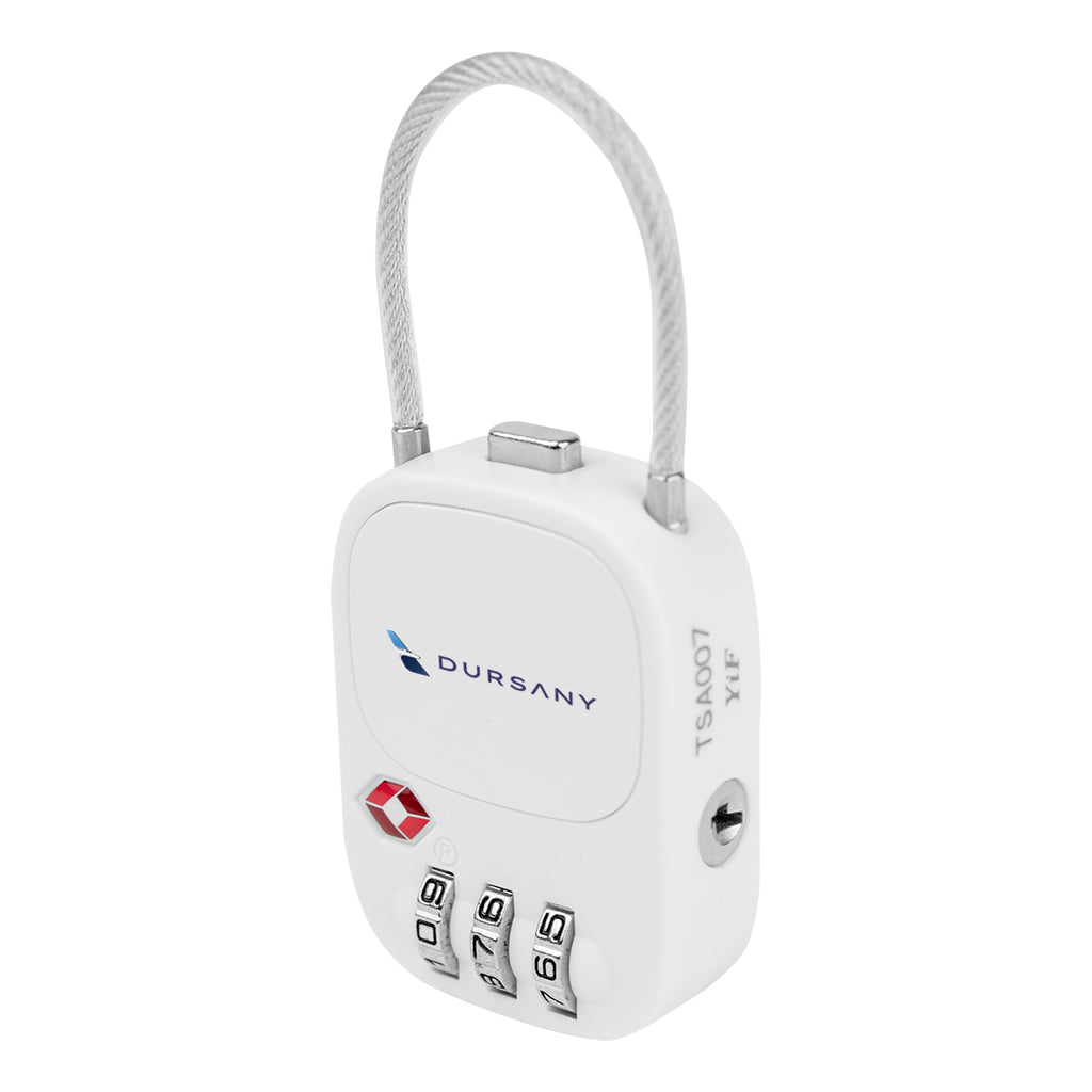 Luggage Lock, Frequent Flyer Full Color - White - Full Color