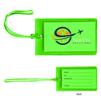 Luggage Tag, Jelly - Green - Full Color