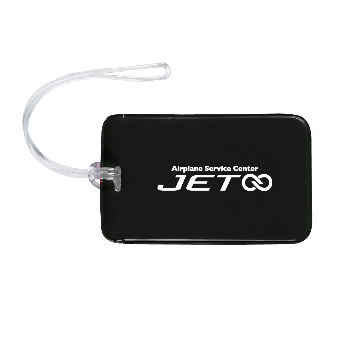 Luggage Tag, Journey - Black - Silk Screen