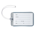Luggage Tag, Journey - Blue - Back