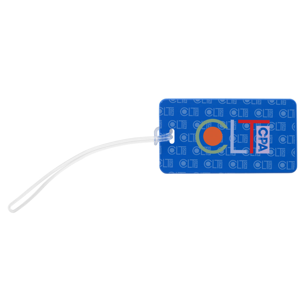Luggage Tag, Voyage - Blue - Full Color