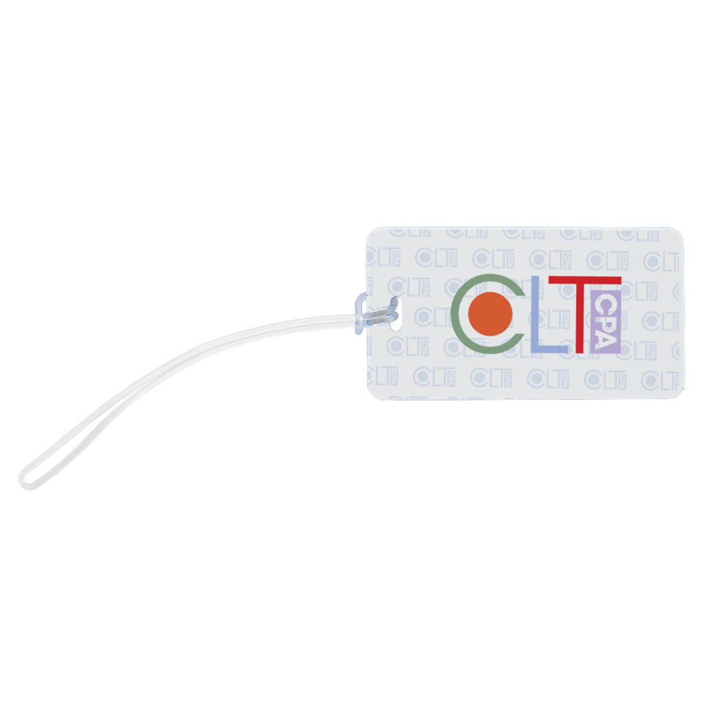 Luggage Tag, Voyage - White - Full Color