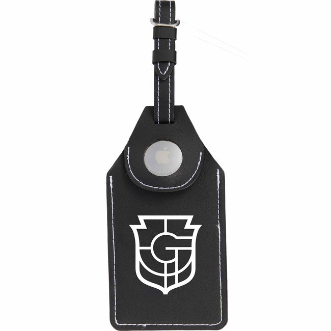 Luggage Tag with AirTag Holder in Recycled PU