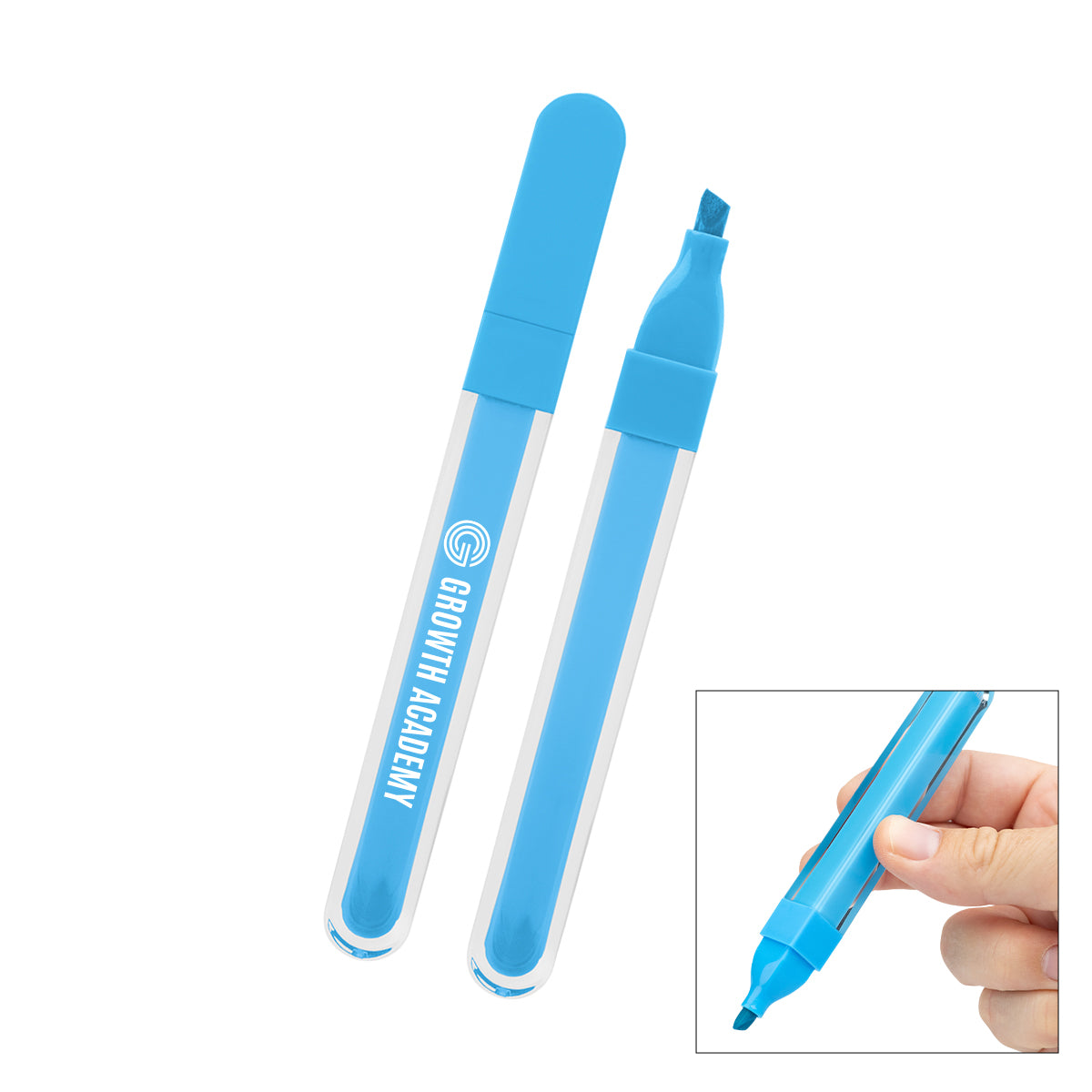 Luma Highlighter, On Point - Blue - Pad Print