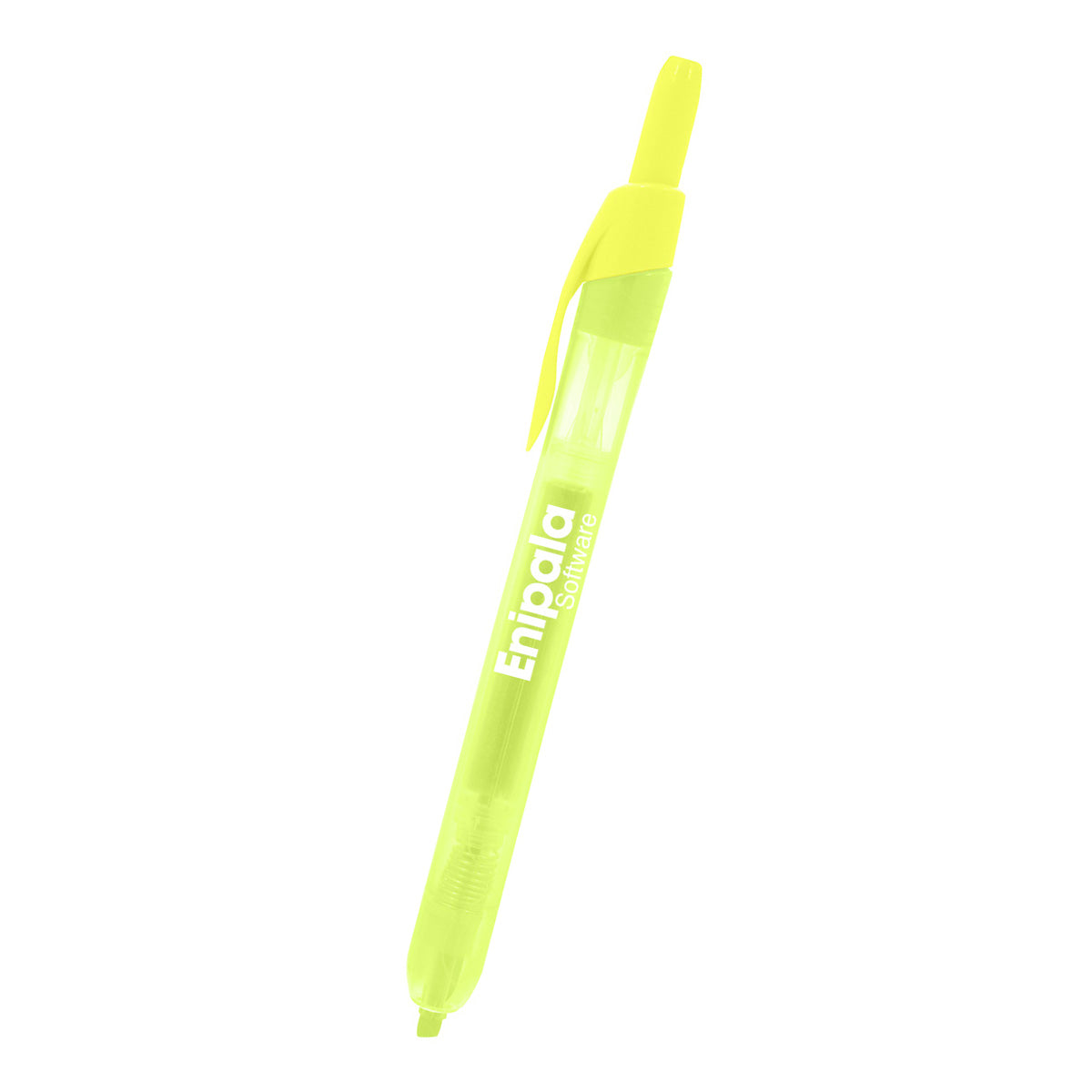 Lumi Highlighter, Retractable - Yellow - Silk Screen