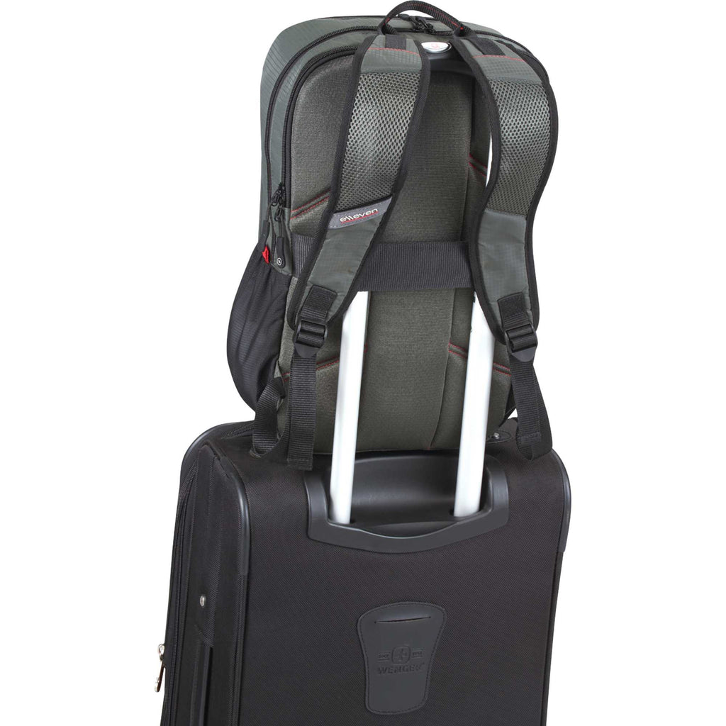 Lunar Lightweight Laptop Backpack, 15.6 Inch - Gray - Photo 5