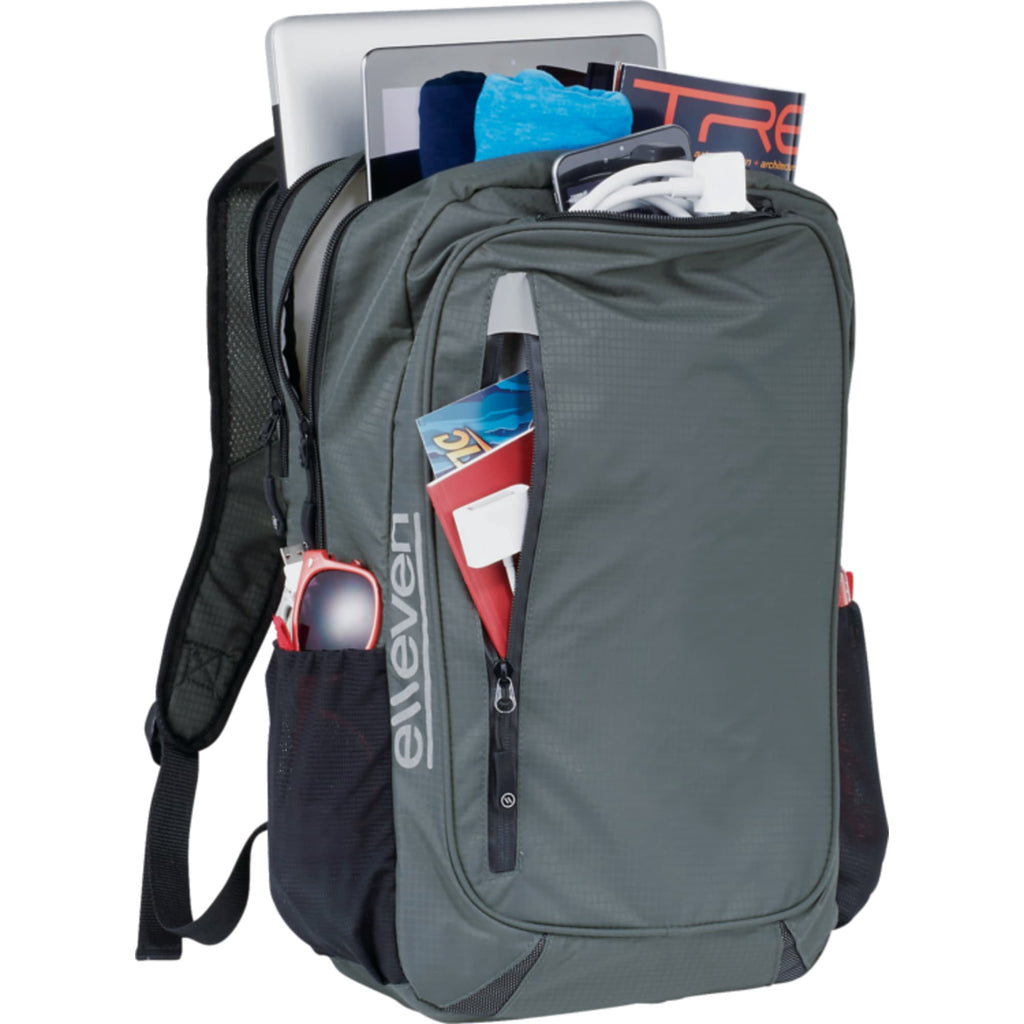 Lunar Lightweight Laptop Backpack, 15.6 Inch - Gray - Photo 8