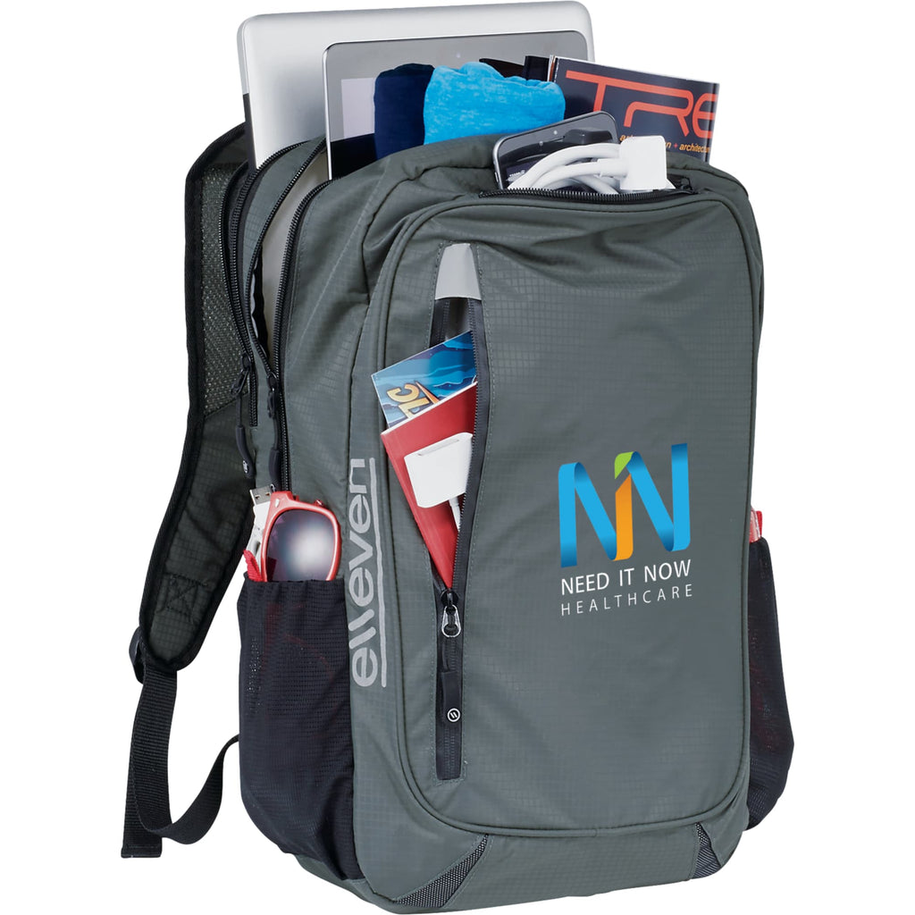 Lunar Lightweight Laptop Backpack, 15.6 Inch - Gray - Photo