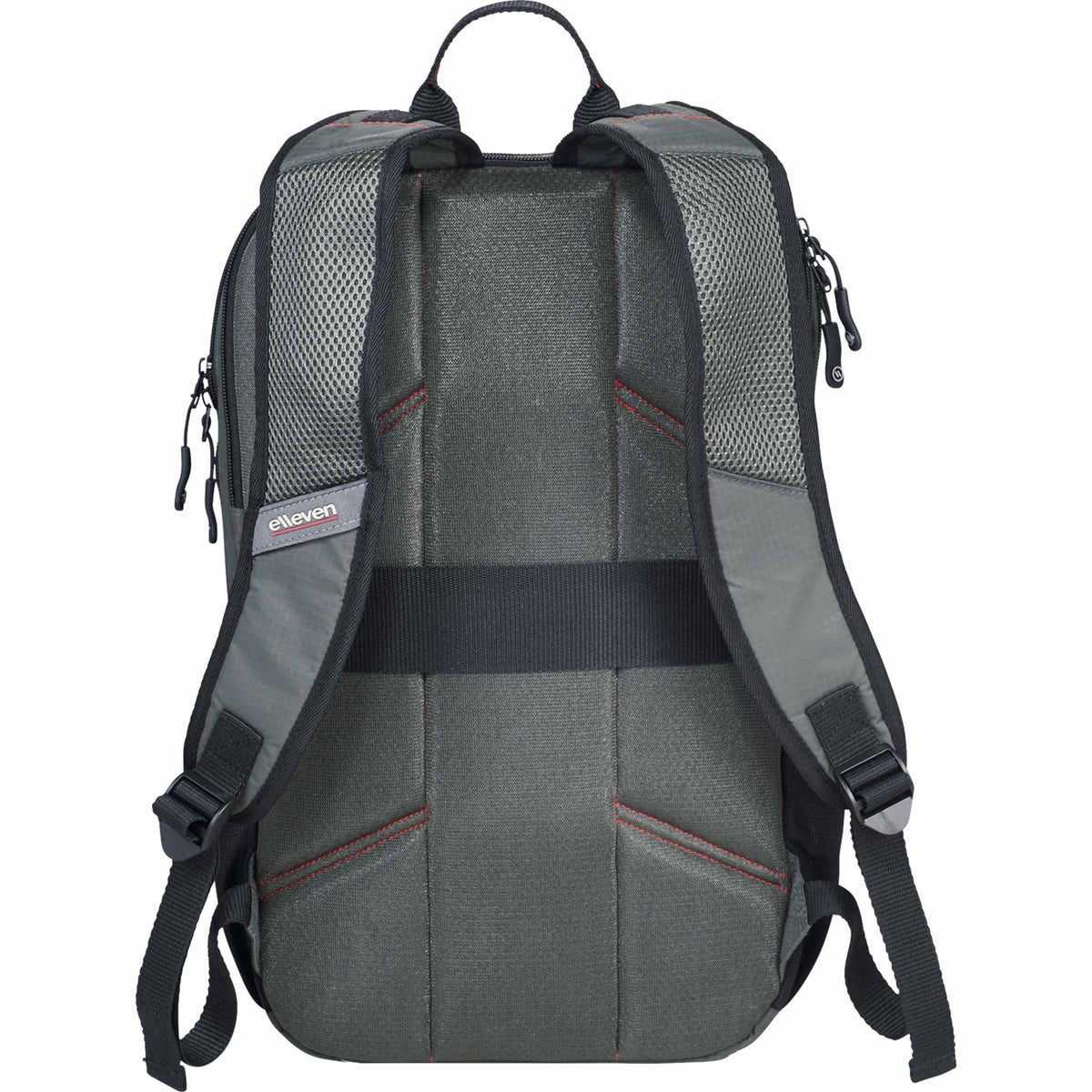 Lunar Lightweight Laptop Backpack, 15.6 Inch Transfer - Gray - Back