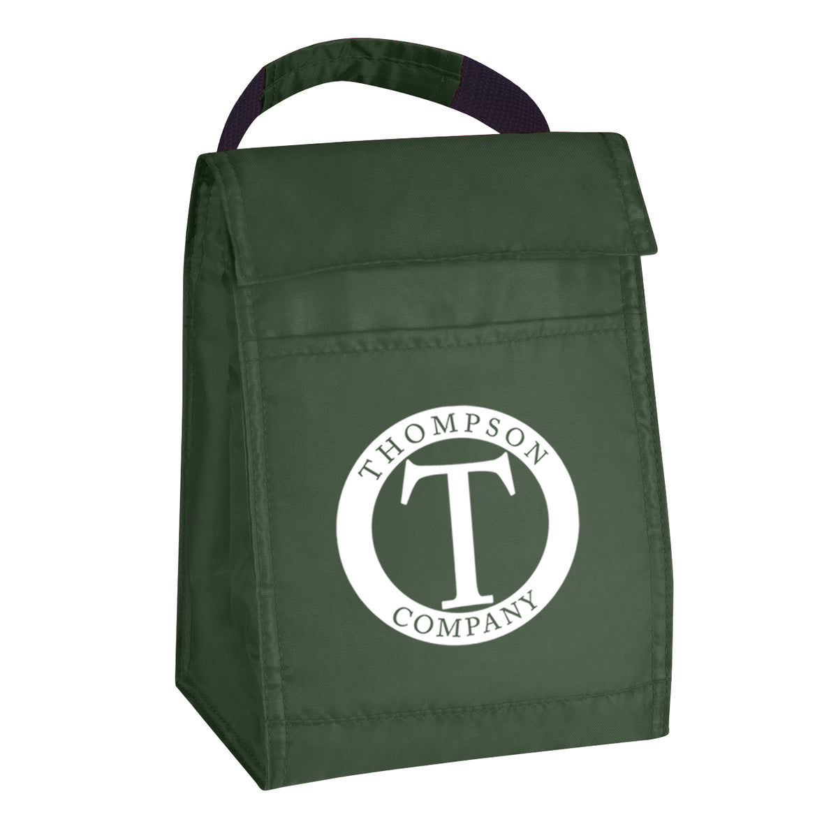 Lunch Bag, Budget - Forest Green - Silk Screen