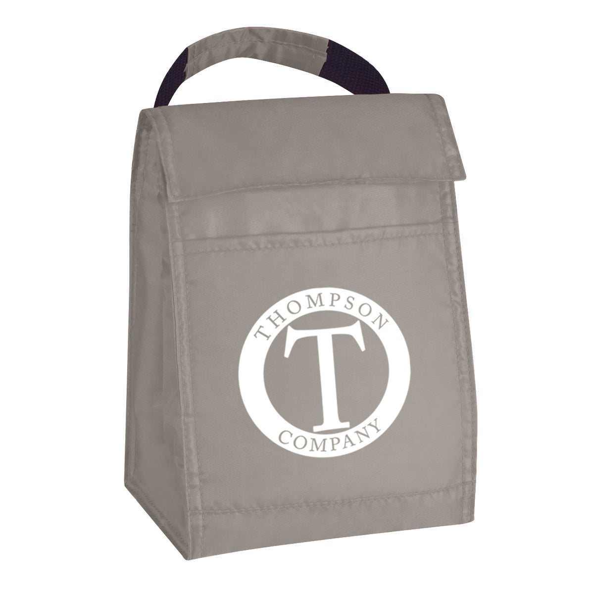 Lunch Bag, Budget - Gray - Silk Screen