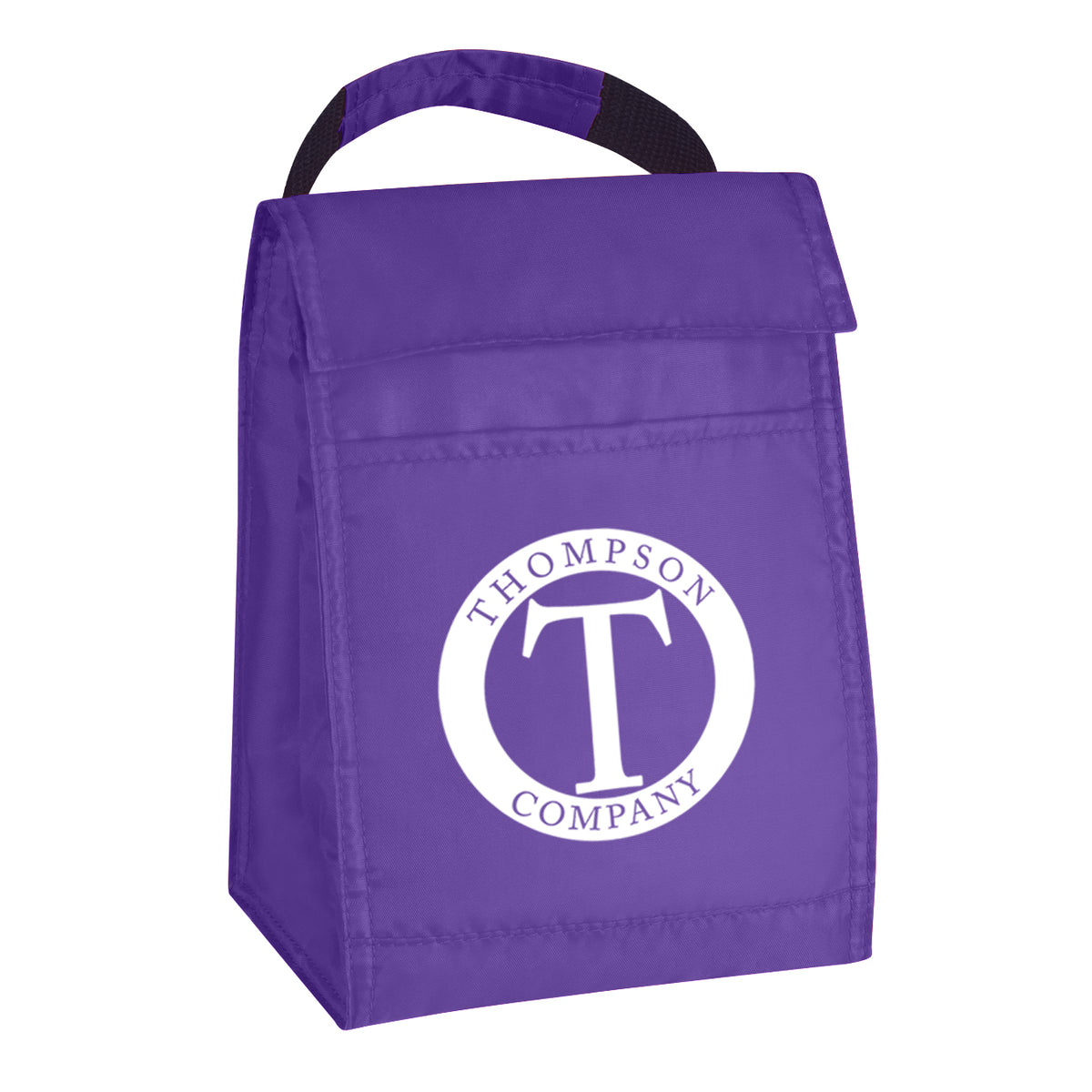 Lunch Bag, Budget - Purple - Silk Screen