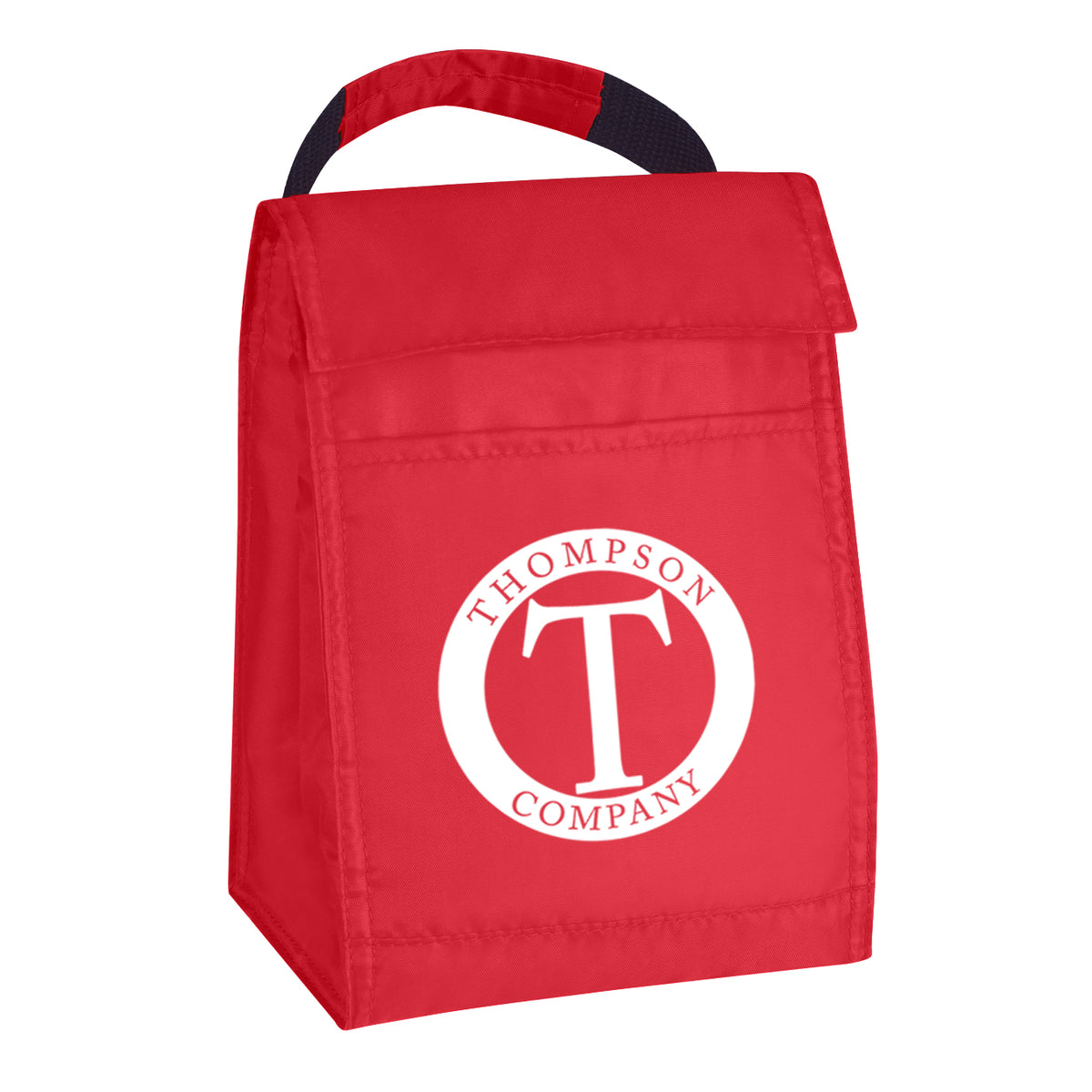 Lunch Bag, Budget - Red - Silk Screen
