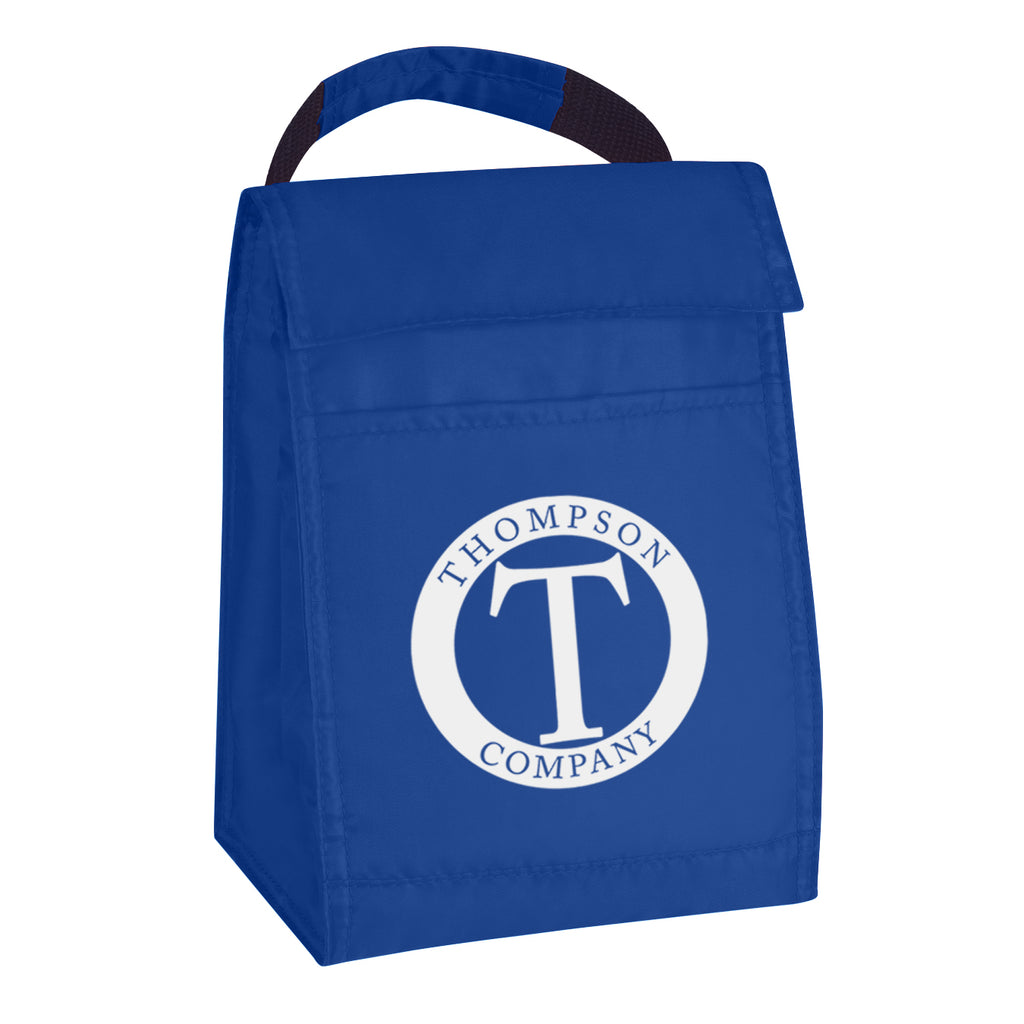 Lunch Bag, Budget - Royal Blue - Silk Screen