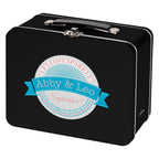 Lunch Box in Throwback Tin Full Color - Black - Full Color