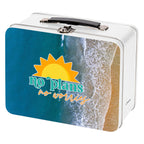 Lunch Box in Throwback Tin Full Color - White - Megabrite
