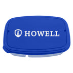 Lunch Container with Two Sections, Recycled - Silk Screen