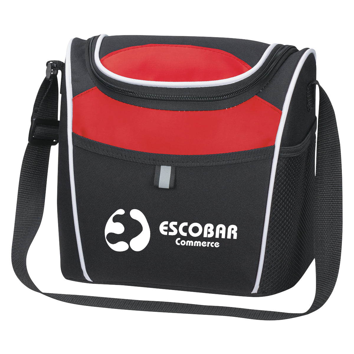 Lunch Cooler, Mesa - Red - Silk Screen