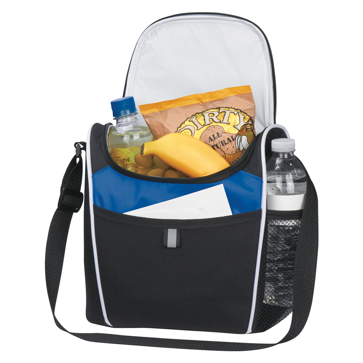 Lunch Cooler, Mesa - Royal Blue Trim - Propped_Blank