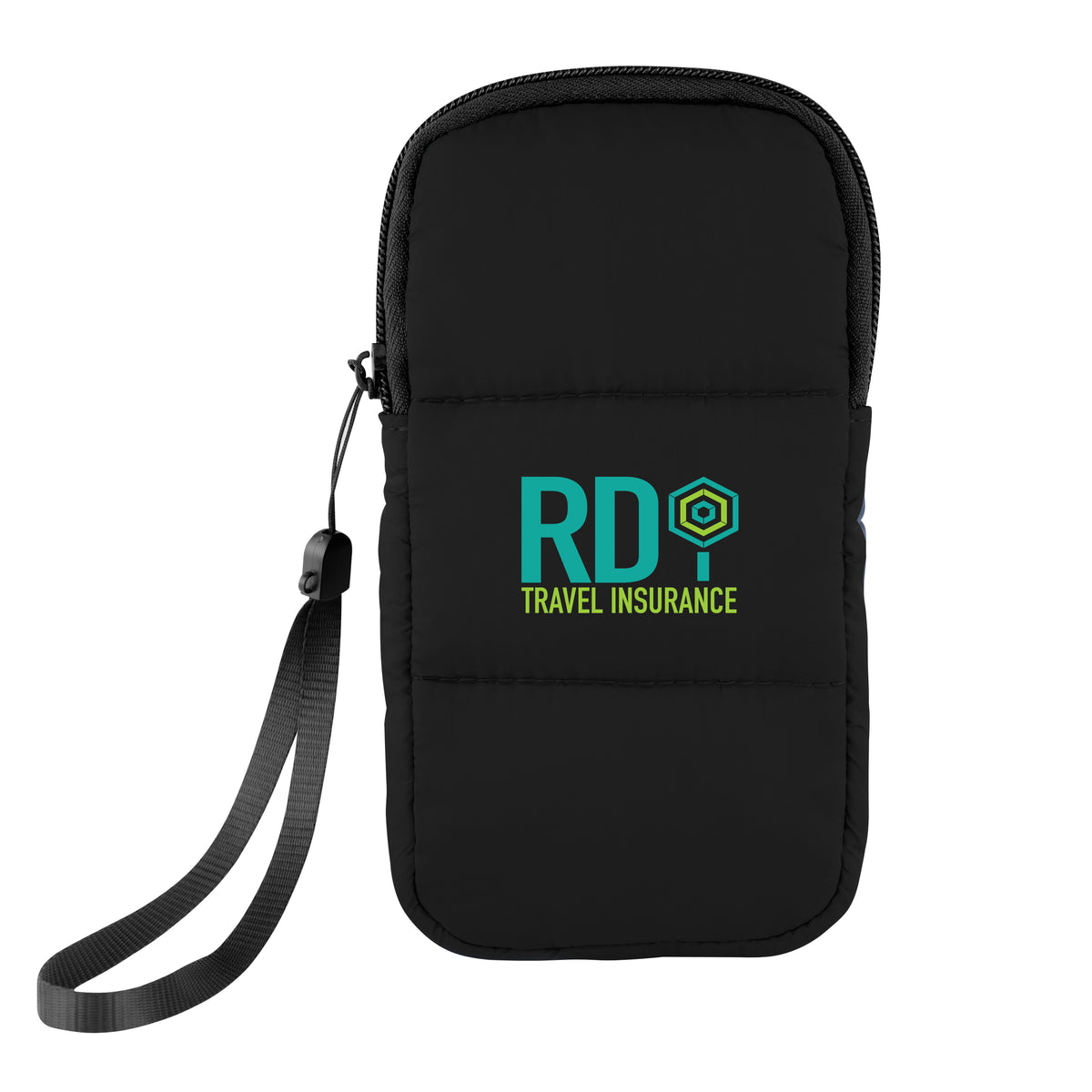 Luxe Case for Sunglasses, Puffer - Black - Colorbrite