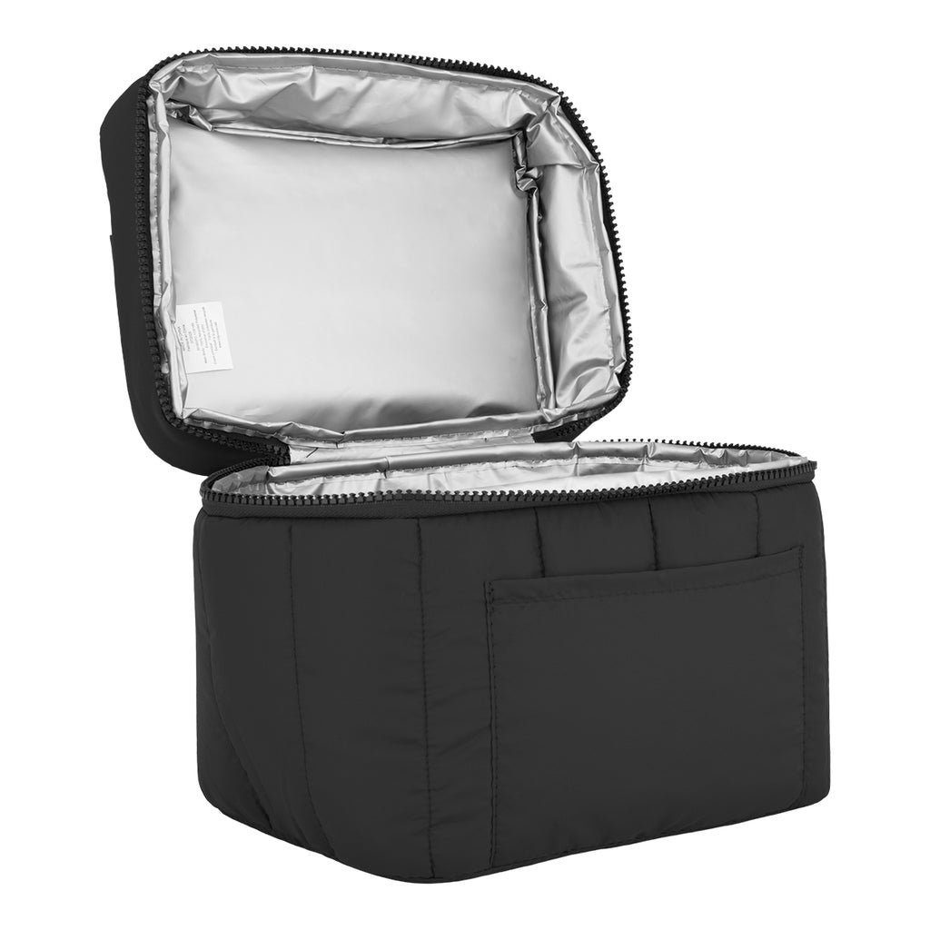 Luxe Puffer Cooler Bag for 9 Cans - Open